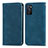 Leather Case Stands Flip Cover Holder S04D for Oppo A55S 5G