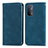 Leather Case Stands Flip Cover Holder S04D for Oppo A74 5G