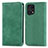 Leather Case Stands Flip Cover Holder S04D for Oppo Find X5 Pro 5G Green