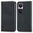 Leather Case Stands Flip Cover Holder S04D for Oppo Reno10 5G