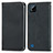 Leather Case Stands Flip Cover Holder S04D for Realme C11 (2021)