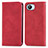 Leather Case Stands Flip Cover Holder S04D for Realme C30s Red