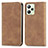 Leather Case Stands Flip Cover Holder S04D for Realme C35