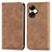 Leather Case Stands Flip Cover Holder S04D for Realme C55