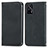 Leather Case Stands Flip Cover Holder S04D for Realme GT 5G