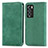 Leather Case Stands Flip Cover Holder S04D for Realme GT Master Explorer 5G Green