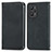 Leather Case Stands Flip Cover Holder S04D for Realme GT Neo2 5G Black