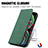 Leather Case Stands Flip Cover Holder S04D for Realme Q3 5G