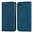 Leather Case Stands Flip Cover Holder S04D for Samsung Galaxy A01 Core