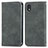 Leather Case Stands Flip Cover Holder S04D for Samsung Galaxy A01 Core