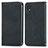 Leather Case Stands Flip Cover Holder S04D for Samsung Galaxy A01 Core