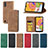 Leather Case Stands Flip Cover Holder S04D for Samsung Galaxy A01 SM-A015