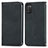 Leather Case Stands Flip Cover Holder S04D for Samsung Galaxy A02s