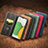 Leather Case Stands Flip Cover Holder S04D for Samsung Galaxy A03 Core