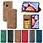 Leather Case Stands Flip Cover Holder S04D for Samsung Galaxy A10s