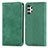 Leather Case Stands Flip Cover Holder S04D for Samsung Galaxy A13 4G Green