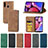 Leather Case Stands Flip Cover Holder S04D for Samsung Galaxy A20s