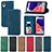 Leather Case Stands Flip Cover Holder S04D for Samsung Galaxy A22 5G SC-56B