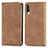 Leather Case Stands Flip Cover Holder S04D for Samsung Galaxy A30S