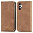 Leather Case Stands Flip Cover Holder S04D for Samsung Galaxy A32 4G