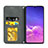 Leather Case Stands Flip Cover Holder S04D for Samsung Galaxy A91