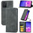 Leather Case Stands Flip Cover Holder S04D for Samsung Galaxy A91