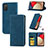 Leather Case Stands Flip Cover Holder S04D for Samsung Galaxy F02S SM-E025F