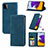 Leather Case Stands Flip Cover Holder S04D for Samsung Galaxy F42 5G
