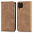 Leather Case Stands Flip Cover Holder S04D for Samsung Galaxy F62 5G