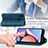 Leather Case Stands Flip Cover Holder S04D for Samsung Galaxy M01s