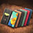 Leather Case Stands Flip Cover Holder S04D for Samsung Galaxy M32 4G