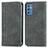 Leather Case Stands Flip Cover Holder S04D for Samsung Galaxy M52 5G