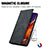 Leather Case Stands Flip Cover Holder S04D for Samsung Galaxy Note 20 Ultra 5G