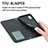 Leather Case Stands Flip Cover Holder S04D for Samsung Galaxy S20 Ultra 5G