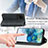 Leather Case Stands Flip Cover Holder S04D for Samsung Galaxy S20 Ultra 5G