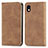 Leather Case Stands Flip Cover Holder S04D for Sony Xperia Ace III