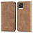 Leather Case Stands Flip Cover Holder S04D for Vivo V20 (2021)