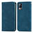 Leather Case Stands Flip Cover Holder S04D for Vivo V21e 4G