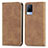 Leather Case Stands Flip Cover Holder S04D for Vivo V21s 5G