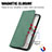 Leather Case Stands Flip Cover Holder S04D for Vivo V23 Pro 5G