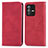 Leather Case Stands Flip Cover Holder S04D for Vivo V23 Pro 5G Gray