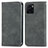 Leather Case Stands Flip Cover Holder S04D for Vivo Y01A