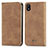 Leather Case Stands Flip Cover Holder S04D for Wiko Y61