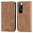 Leather Case Stands Flip Cover Holder S04D for Xiaomi Mi 10S 5G