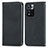 Leather Case Stands Flip Cover Holder S04D for Xiaomi Mi 11i 5G (2022) Black