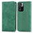 Leather Case Stands Flip Cover Holder S04D for Xiaomi Mi 11i 5G (2022) Green