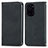 Leather Case Stands Flip Cover Holder S04D for Xiaomi Mi 11X 5G Black