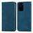 Leather Case Stands Flip Cover Holder S04D for Xiaomi Mi 11X 5G Blue