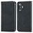 Leather Case Stands Flip Cover Holder S04D for Xiaomi Poco F3 GT 5G Black
