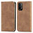 Leather Case Stands Flip Cover Holder S04D for Xiaomi Redmi 9 Power